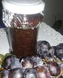 Dulce fácil y delicioso de uvas