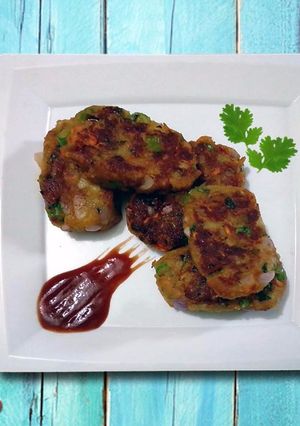 A picture of Vegetables Kabab Recipe.