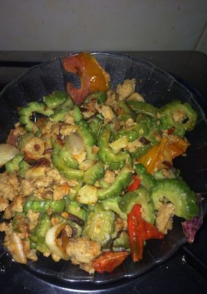 Foto resep Tumis Pare Oncom