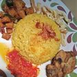 Nasi Kuning Rice Cooker