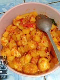 Foto resep Sambal Goreng Kentang dan Telur Puyuh