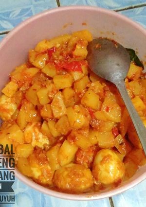 Foto resep Sambal Goreng Kentang dan Telur Puyuh