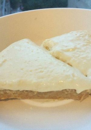 รูปของ Lemon cheese pie เลมอนชีสพาย