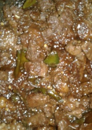 Foto resep Daging manis cabe ijo