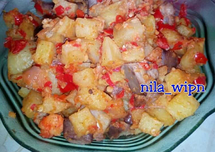 Resep Kentang Ati Ampela Balado oleh Nila Setiawan (Wipn ...