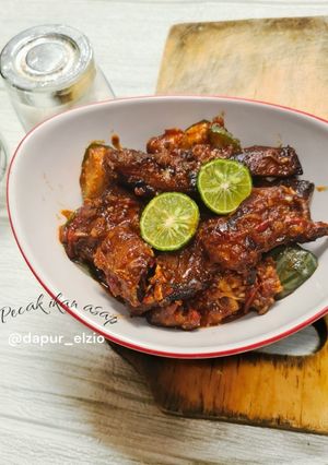 Foto resep Pecak ikan asap