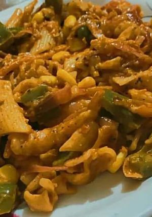 A picture of Corn pasta.