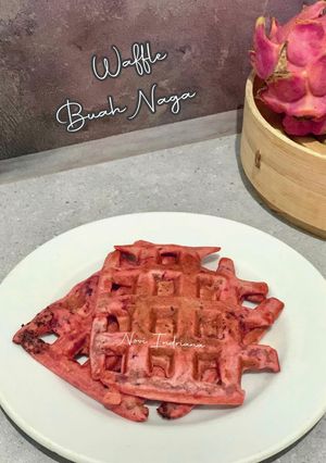 Foto resep Waffle Buah Naga