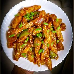 A picture of Chilli potatoes.