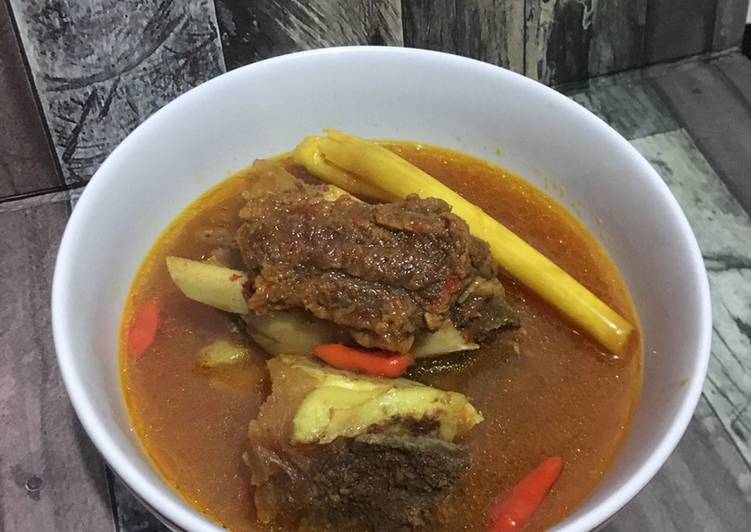 Lempah Tulang ala Bangka (Pindang Tulang)