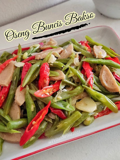 Foto resep Oseng Buncis Bakso
