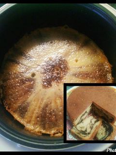 Foto resep Marmer Cake Rice Cooker