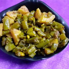 A picture of Aloo French Beans.