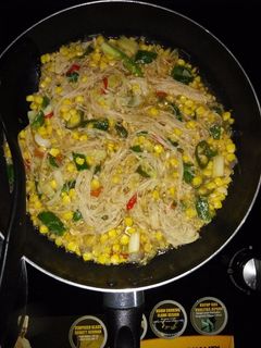 Foto resep Tumis Jamur Enoki & Jagung Manis