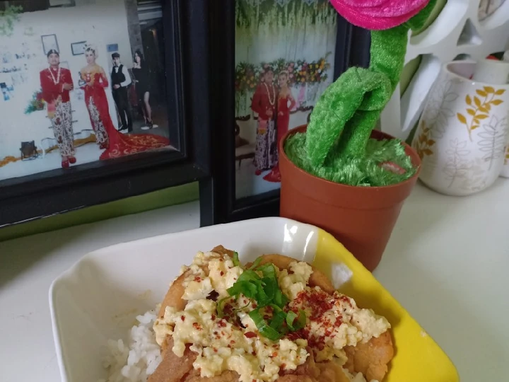 Cara Mudah Membuat Resep Ayam Saus Telor Asin anti gagal yang Lezat Sekali Anti Ribet, Lezat Sekali