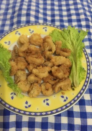 Foto resep Cumi goreng tepung kriuk