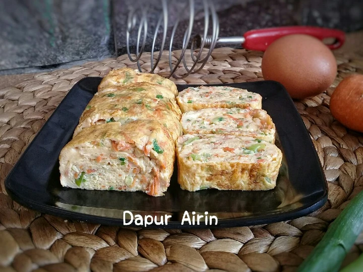 Langkah Gampang Membuat Resep Tamagoyaki / telur dadar gulung yang Menggugah Selera Anti Ribet, Uenak Banget