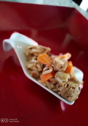 Una foto de Arroz con pollo