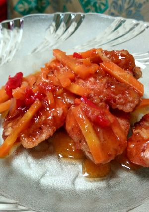 Foto resep Udang tepung saos tomat