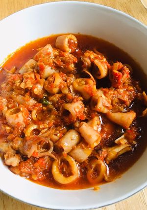 Foto resep Sambal Cumi Asin