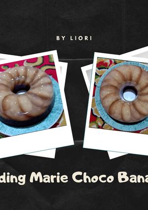 Foto resep Puding Marie Choco Banana