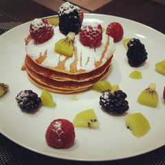 A picture of Pancake Berry ala Chef Restu.