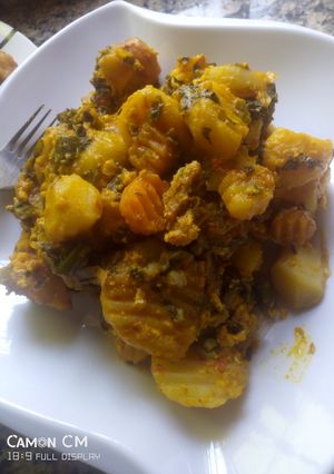 A picture of Potato porridge.