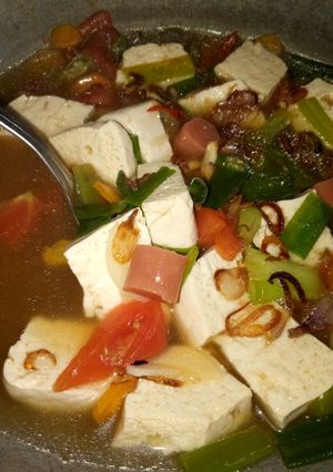 Foto resep Tahu kuah asam manis
