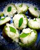 Limas rellenas de Cocada