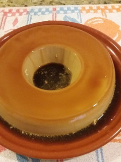 Una foto de Flan de café