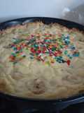 Kuchen de durazno y plátano para la once