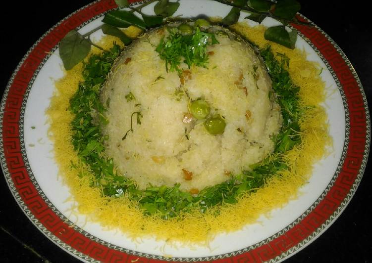 Green Peas Suji Upma