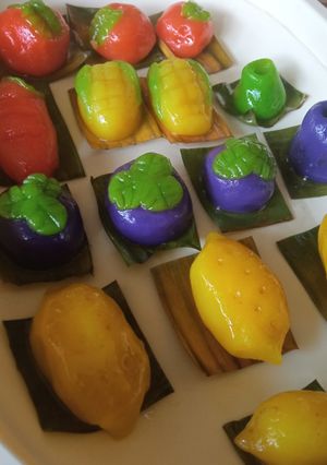 Foto resep Kue ku bentuk buah