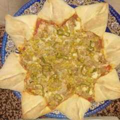 Una foto de Pizza estrella