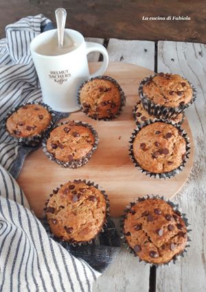 Foto di Muffin al caffè e panna