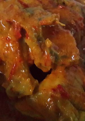Foto resep Ayam gurih bumbu rujak