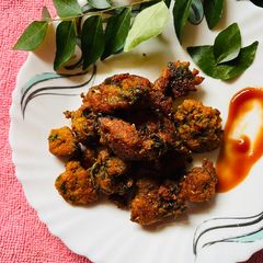 A picture of Corn pakoda.
