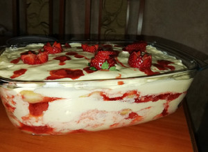 Epres tiramisu recept fotója