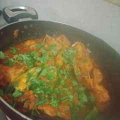 A picture of Chicken Tikka Karhai.