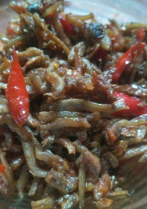 Foto resep Teri goreng bawang