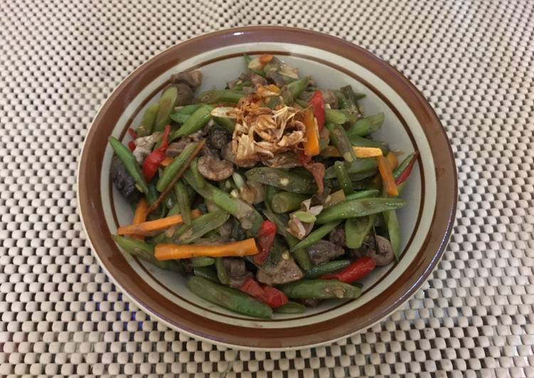 Resep Tumis Buncis Ati Ampela yang Lezat Sekali