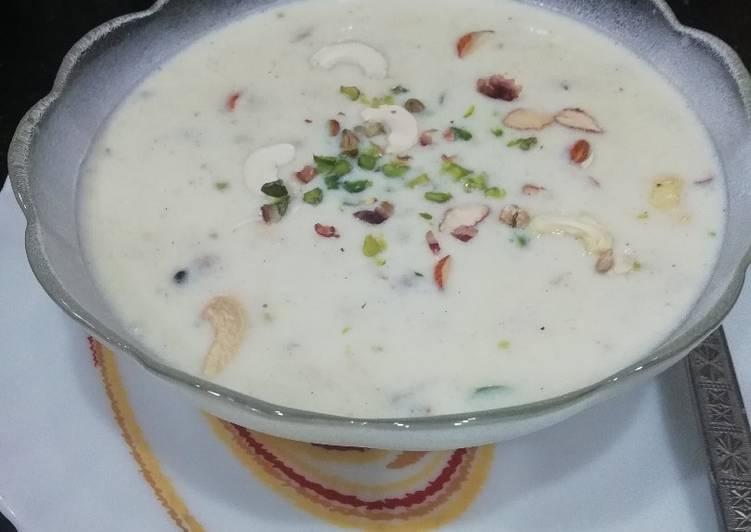 Step-by-Step Guide to Prepare Perfect Sago Kheer