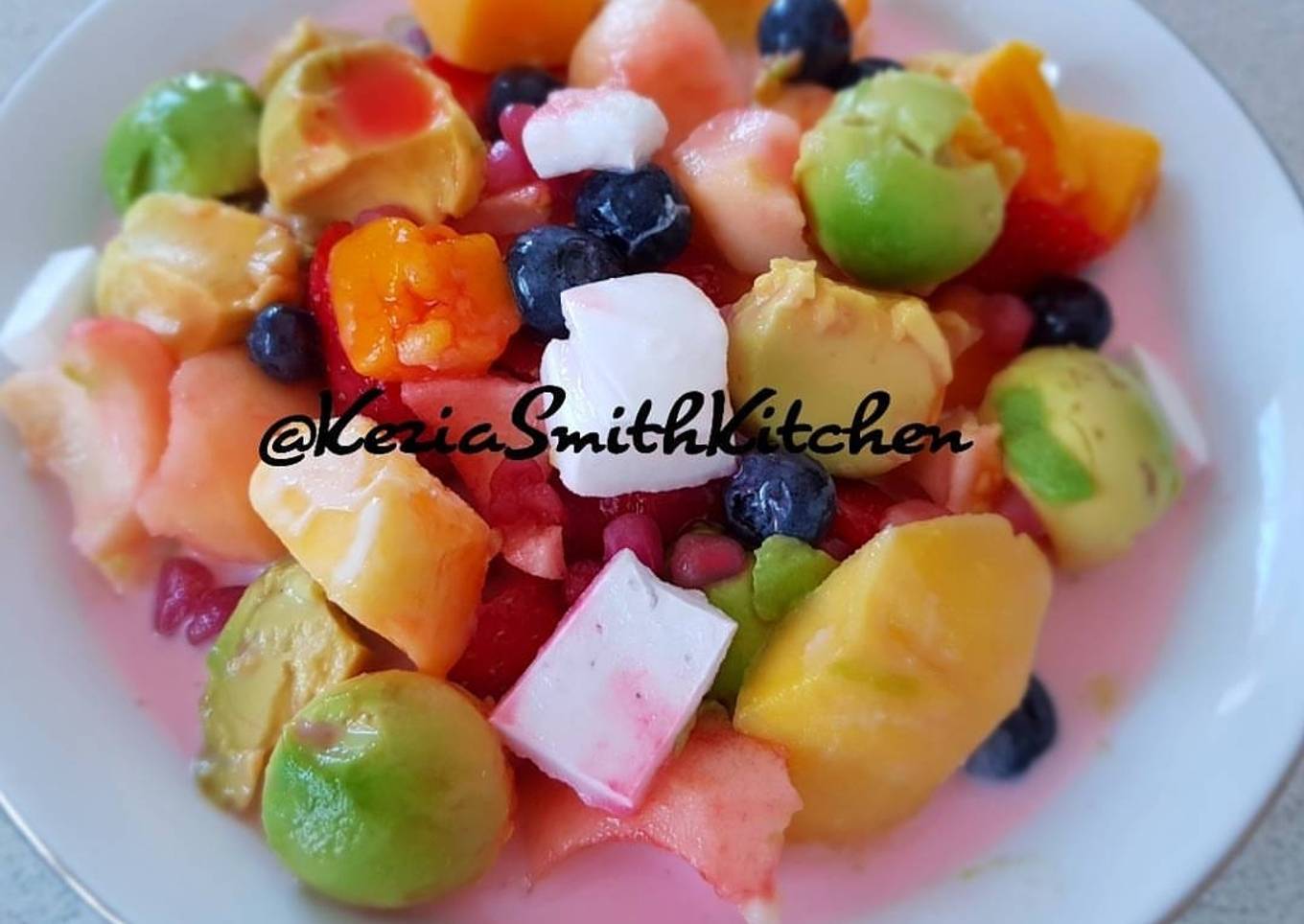 Mix Fruit Berry Ice (Es Buah Campur)
