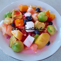 A picture of Mix Fruit Berry Ice (Es Buah Campur).