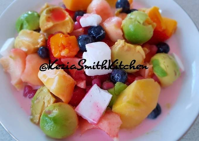 Mix Fruit Berry Ice (Es Buah Campur)