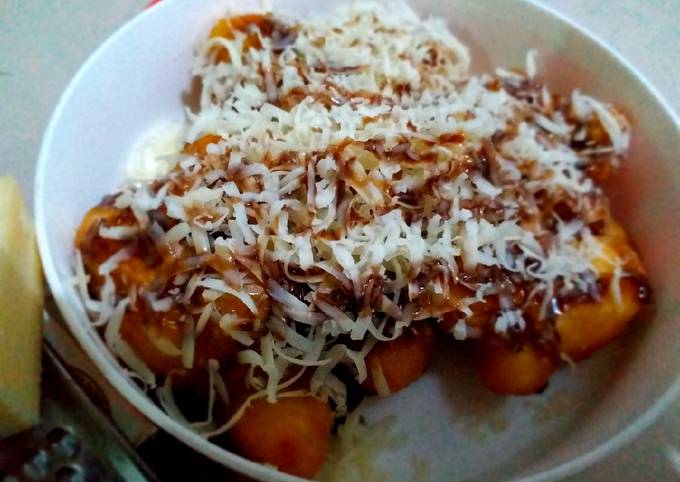 Cara Gampang Menyiapkan Pisang goreng crispy coklat keju yang Lezat Sekali