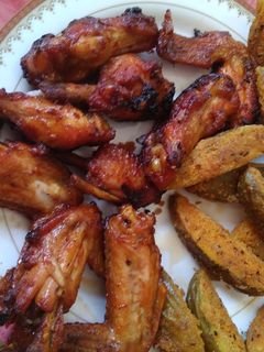 Foto resep Spicy chicken wings versi goreng