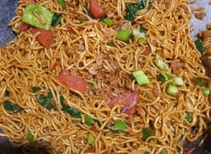 Foto resep Mie goreng tek-tek/mie goreng jawa