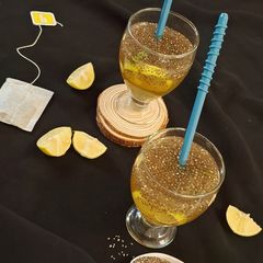 A picture of Chia seeds tea.