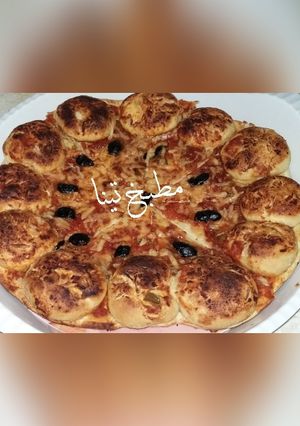 صورة لوصفة بيتزا بورڨر